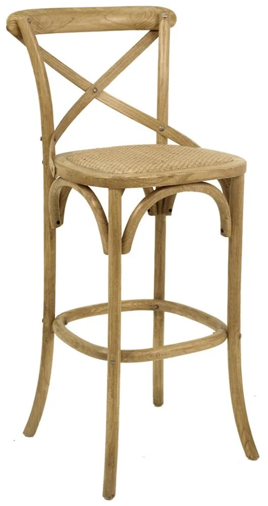 Kit 02 Banquetas Bistrô Gourmet Para Cozinha Blair Fixa Oak G04 - Gran Belo