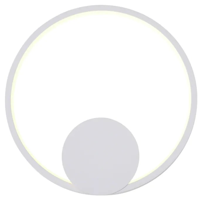 Arandela / Plafon Sunset Aro Redondo Ø30Cm Led 15W 3000K Bivolt Branco... (Branco)