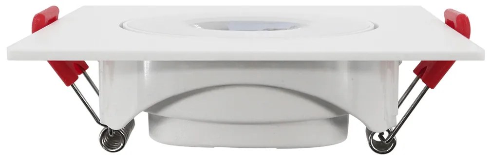 Spot De Embutir Quadrado 5W 3000K Led Bivolt 8,6X8,6X2,5Cm | Opus Eco... (Branco)