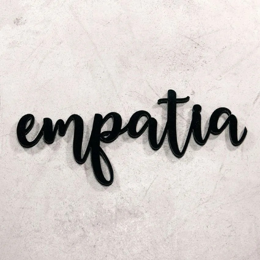 Palavra para parede Empatia
