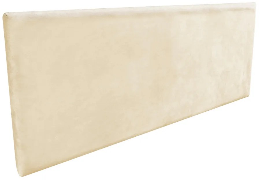 Cabeceira Casal Queen Cama Box 160cm Painel Clean Suede M11 - D'Rossi - Bege