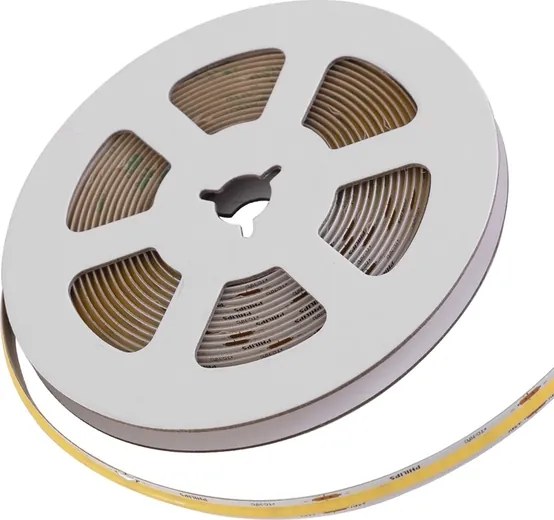 Fita De Led Cob 13W Por Metro 24V 3000K 5M Irc80