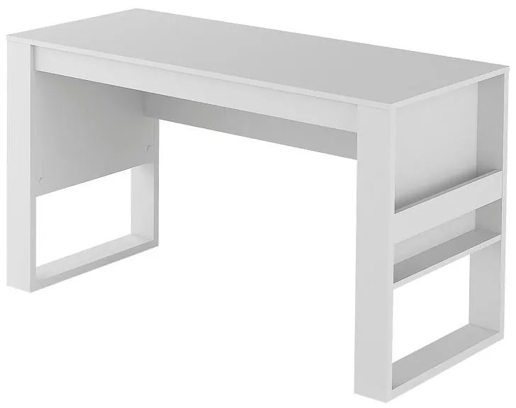 Mesa para Computador Escrivaninha Home Office Tecno Branca