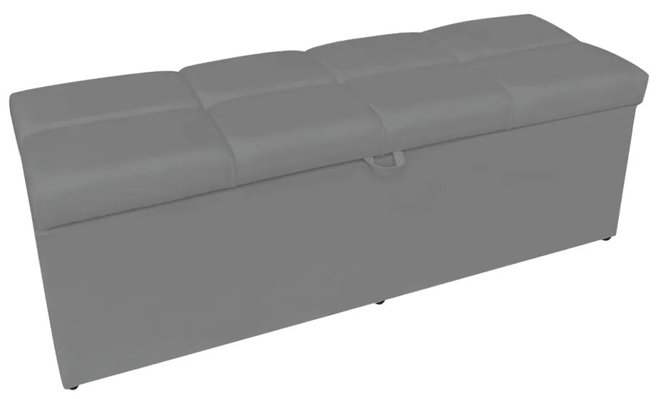 Calçadeira Nina 140 cm Suede D'Rossi - Grafite