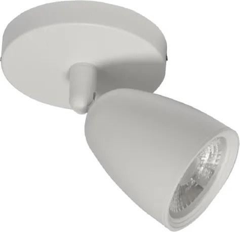 Spot Led De Sobrepor Abs Branco 7W 3000K Focus