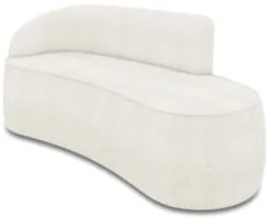 Sofá 3 Lugares Para Sala 180cm Orgânico Wendi Boucle Off White I01 -