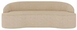 Sofá 2 Lugares para Sala de Estar Living 150cm Theo D06 Linho Marfim -