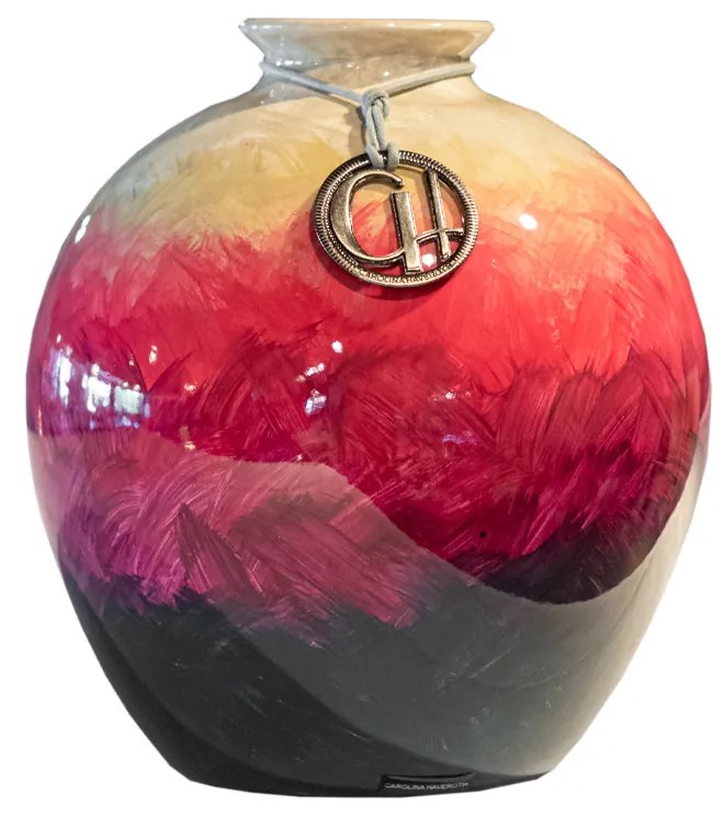 Vaso Moringa 23x19x19 - art contemporânea