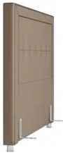 Cabeceira Cama Box Casal Queen 160cm Paolla Z37 Linho Bege - Mpozenato