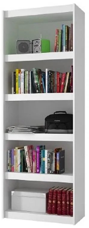 Armário Livreiro Com 4 Prateleiras Bl 14 - Branco