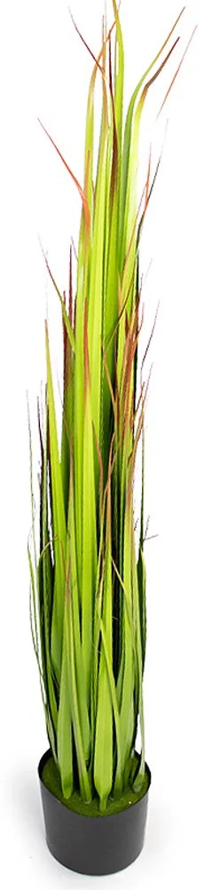 Grass Artificial Print com Pote Real Toque Verde 2T 120 cm F04 - D'Rossi