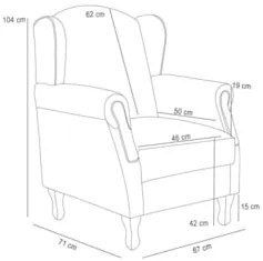 Kit 02 Poltronas de Amamentação Pés Madeira Lucy Z39 Veludo Rosê - Mpo