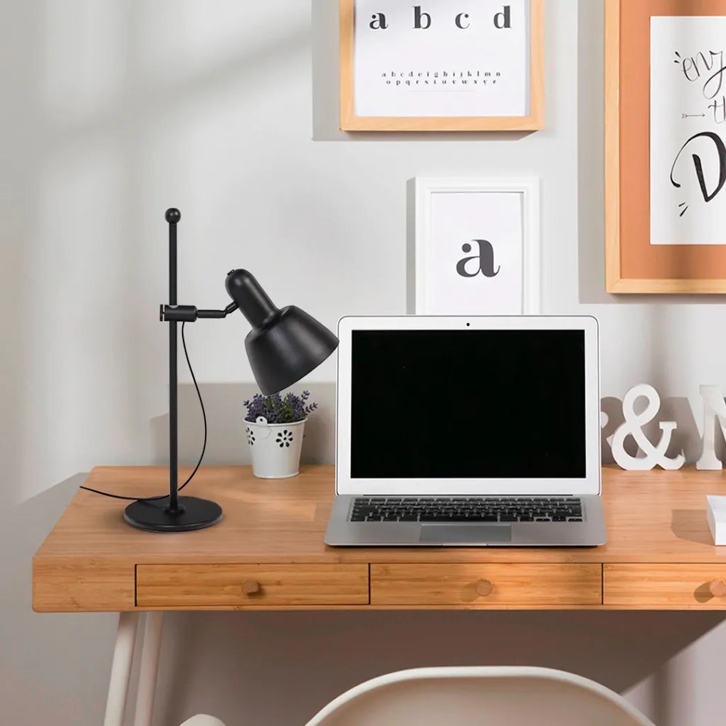 Abajur Frida Regulável 15,5X26,4X47,7Cm 1Xe27 Alumínio - Usina 25067/1 (BT - Branco Texturizado, CB-V - Cobre Escovado Verniz, BT - Branco Texturizado)