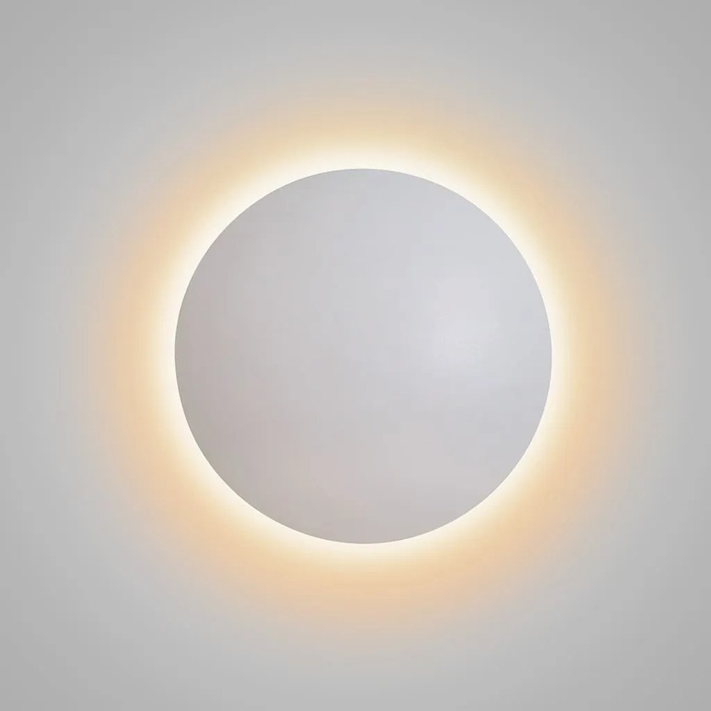 Arandela Eclipse Curvo 2Xg9 Ø19X7Cm | Usina 239/20 (BT - Branco Texturizado)