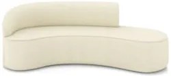 Sofá 4 Lugares Para Sala 220cm Orgânico Wendi Linho Bege I01 - Mpozen