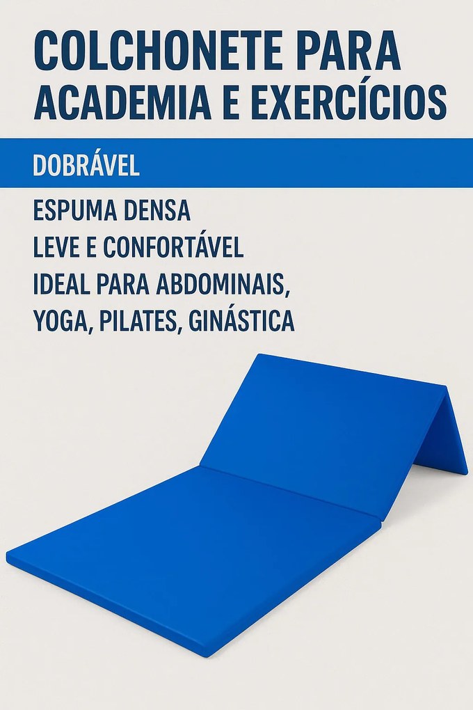 Colchonete Ginástica, Academia 100 X 50 X 3 - Orthovida (Roxo)
