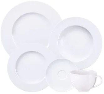Aparelho de Jantar Tramontina Maria Augusta em Porcelana 20 Peças