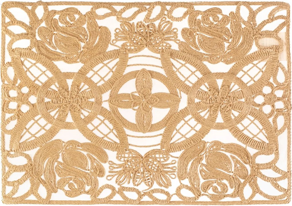 Jogo Americano Brazil Nature - Flora Palha  Flora Palha