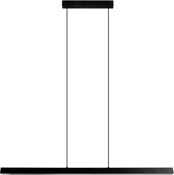 Pendente Led Aluminio 32W 3000K Fit25 Row - PRETO