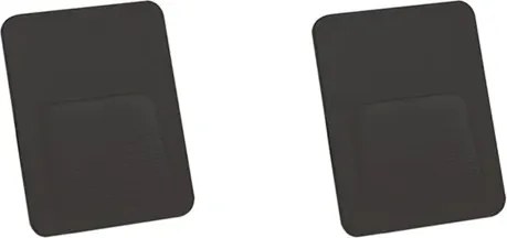 Kit 2 Balizadores Led Sobrepor 2w 3000k Luz Amarela Ip65