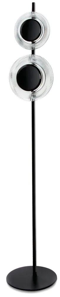 Luminária De Chão Sunflower Vertical Ø26,5X24X143Cm 02Xled 5,5W 2700K... (COBRE FOSCO, 220v)