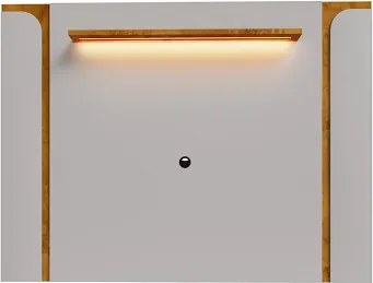 Painel Maresias Off White/Naturalle – Bechara Móveis
