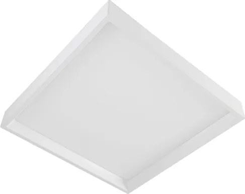 Plafon Led Sobrepor Quadrado 28W Branco 120 3000K Deep