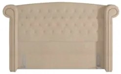 Cabeceira Cama Box Queen 160cm Provença Z37 Boucle Bege - Mpozenato