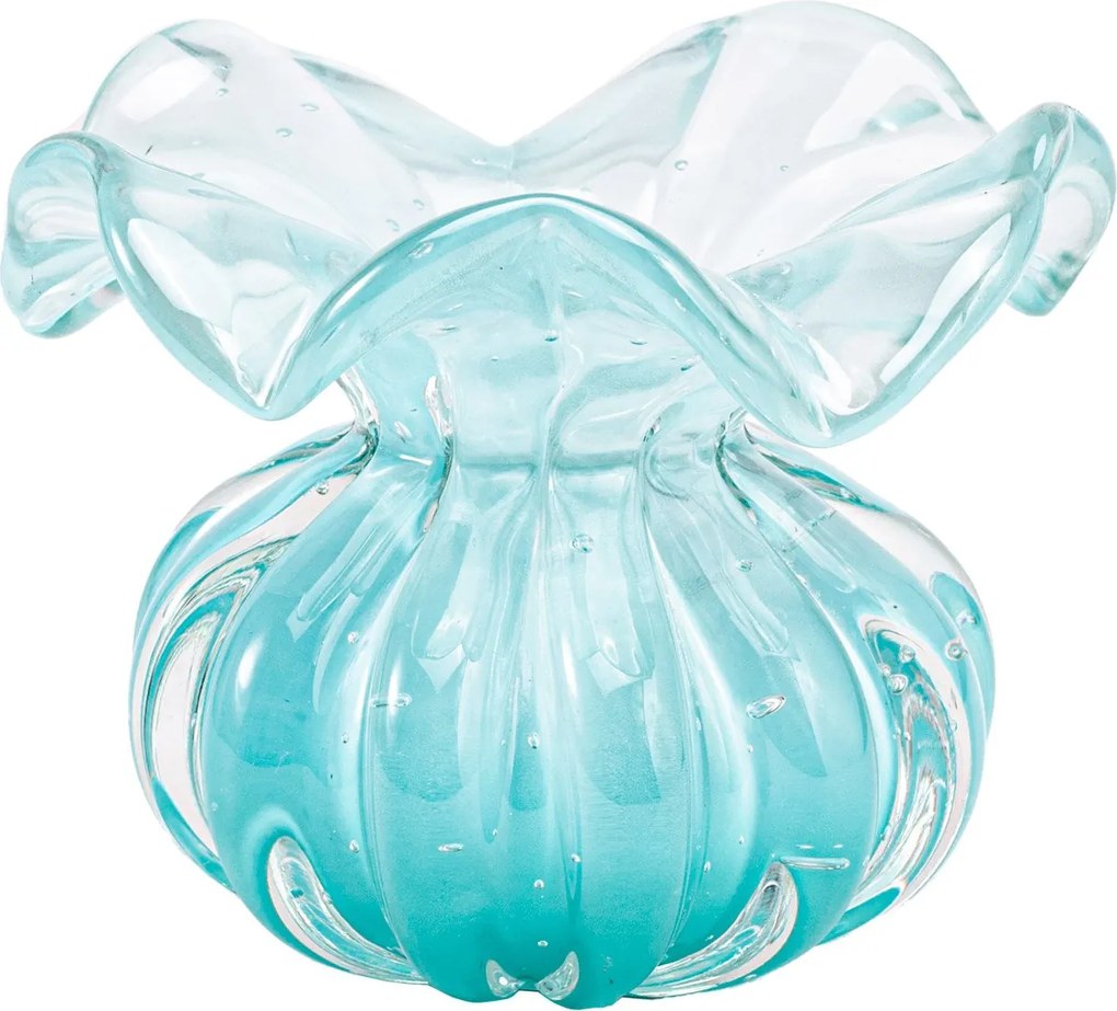 Vaso Murano Trouxinha Leida P - Amazonita Amazonita