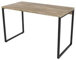 Kit 2 Mesas de Escritório Office 120cm Estilo Industrial Prisma C08 Ca