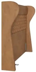 Cabeceira Cama Box Casal 140cm Trinidad Z37 Sintético Caramelo - Mpoze