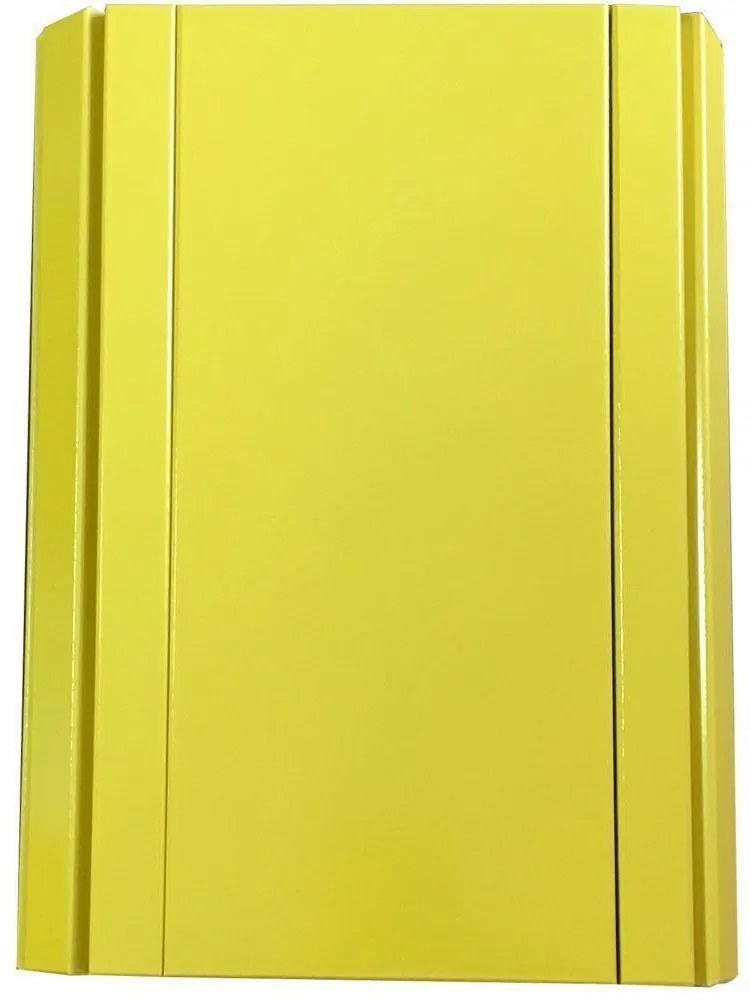 Bandeja Esteira para Braco de Sofa Porta Copo Reto Amarelo - D'Rossi