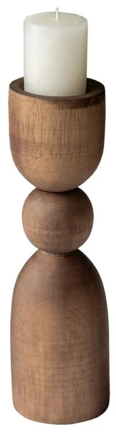 Castiçal Esfera XG - A. 245mm - mel pinus