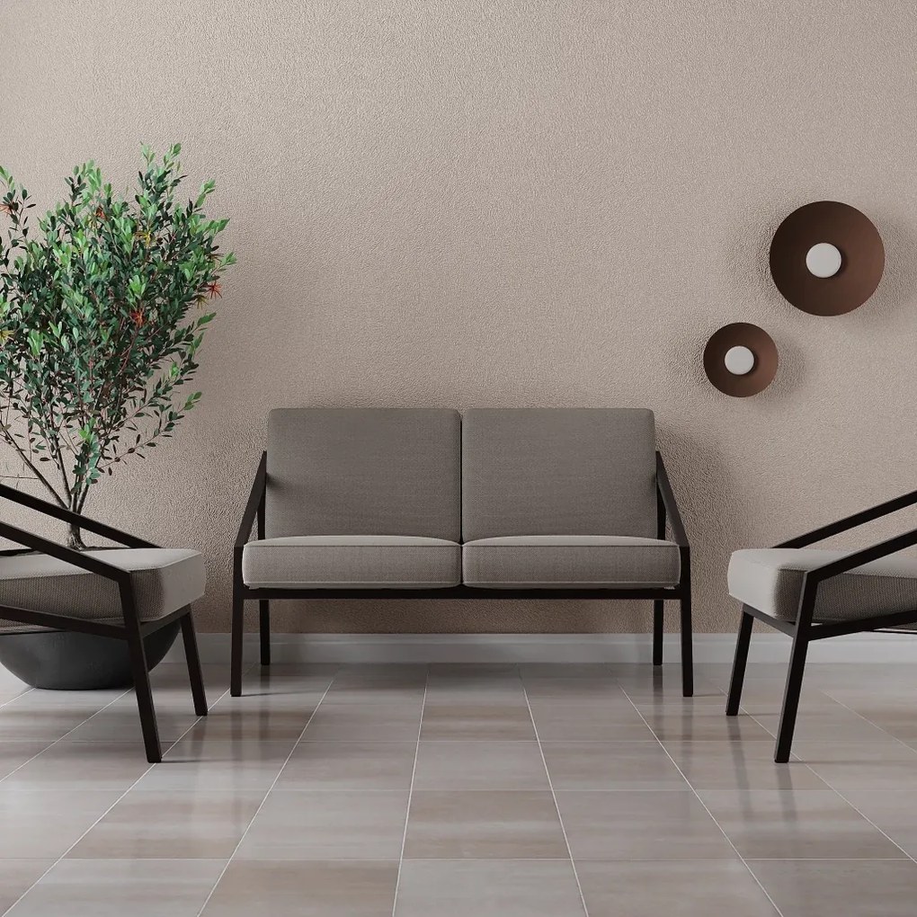 Arandela Tod Dish Egg Small Ø26Cm Led 12W 3000K - Qimporta Ar2525 (CHAMPANHE)