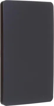 Placa Cega 4X2 Stellar Black Orion