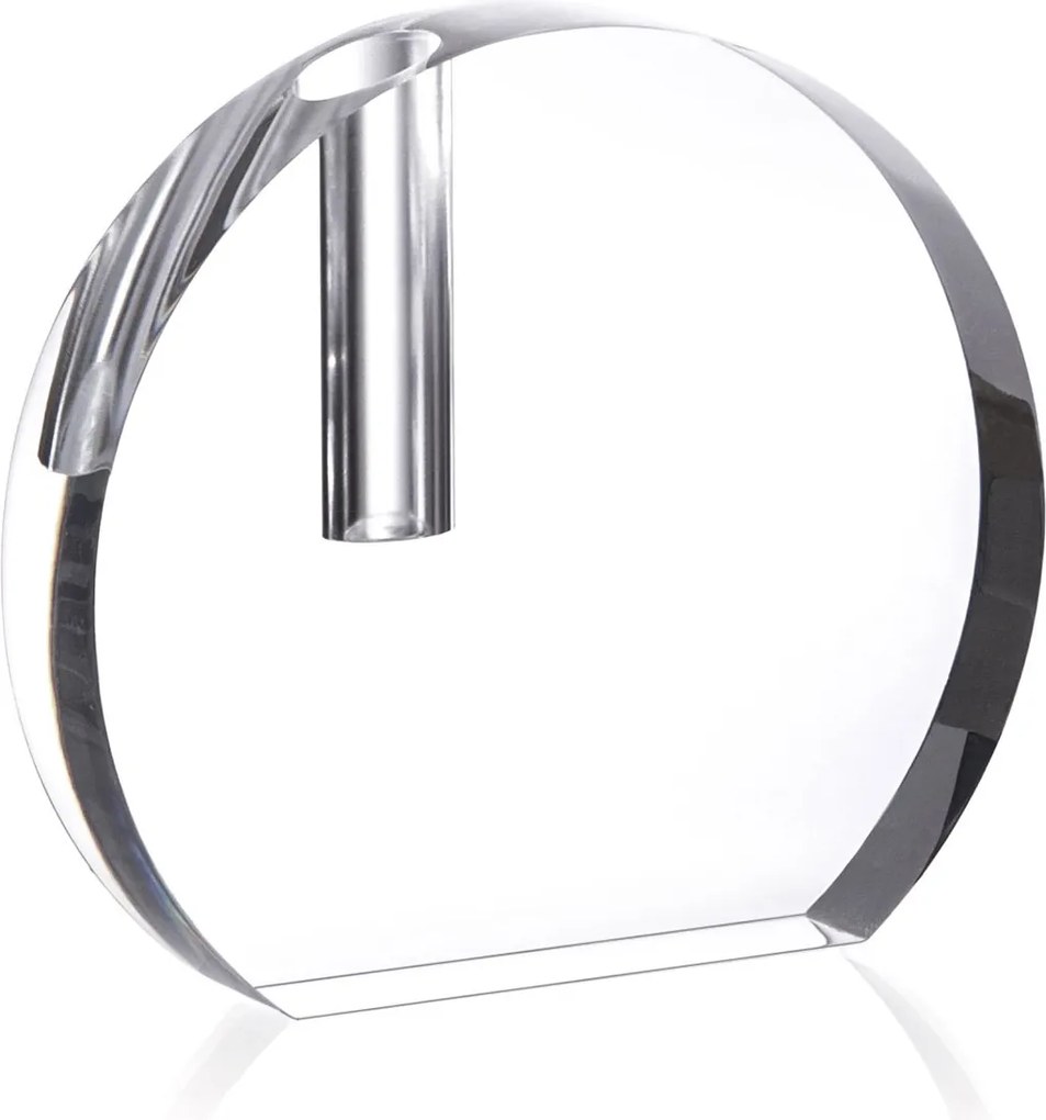 Vaso Solitário Circular Acrílico -