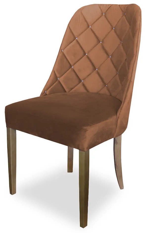 kit com 4 Cadeiras de Jantar Dublin Suede Telha
