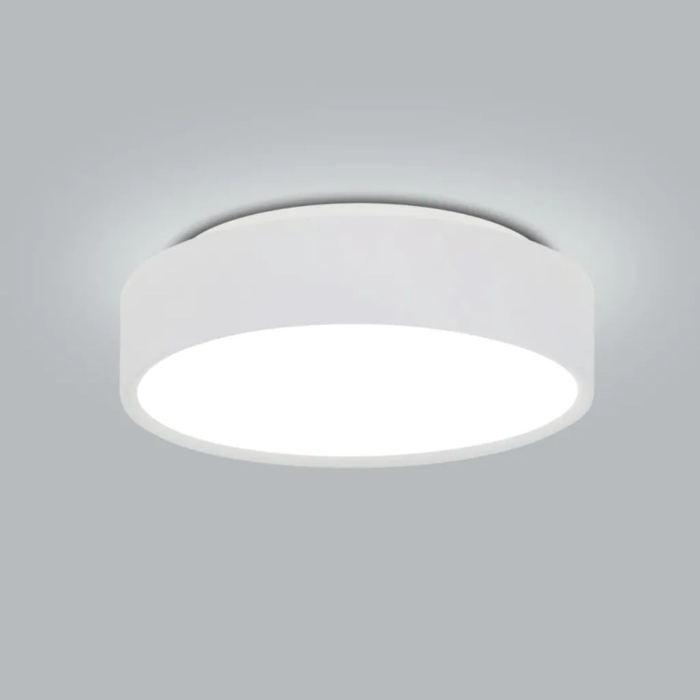 Plafon De Sobrepor Redondo Clear Ø60X11Cm 6Xe27 / Metal E Acrilico | U... (CB-V - Cobre Escovado)
