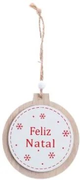 Tag Feliz Natal Branco