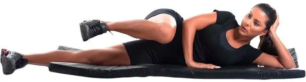 Colchonete Exerc�Cios F�Sicos, Aer�Bicos E Abdominais (Azul)