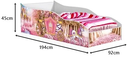 Cama Carro Solteiro Carruagem 100 – Gabrielli Móveis
