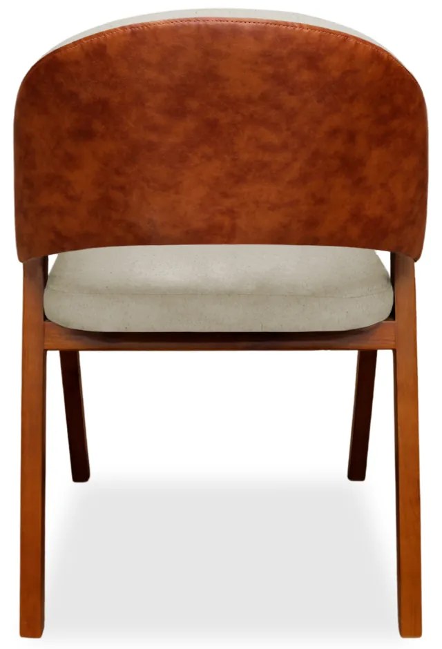 Poltrona Decorativa Suellen Linho Areia