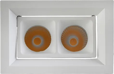 Plafon Led De Embutir 8W 30 2700K New Pixel - BRANCO