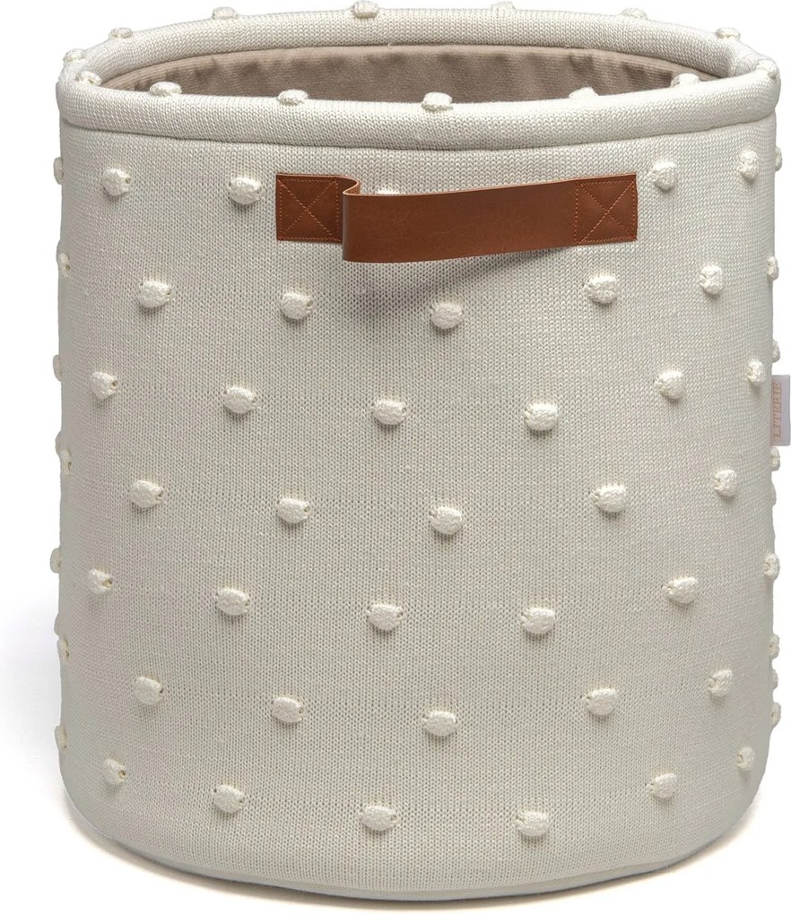 Cesto Organizador Literie Tricot G Natural