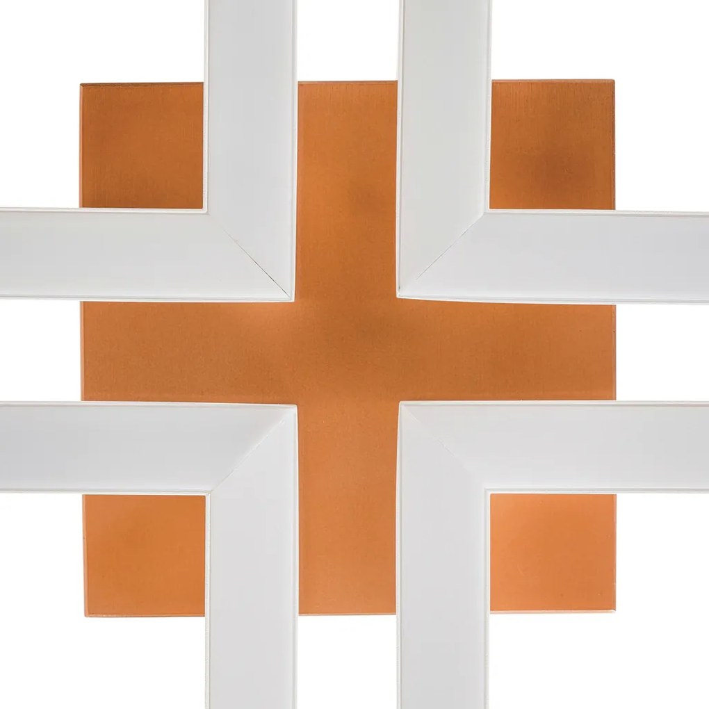 Pendente Play Retangular 120X158Cm Led 73,8W Bivolt / "l" C/ 21,5X58Cm... (BT - Branco Texturizado, 3000k)