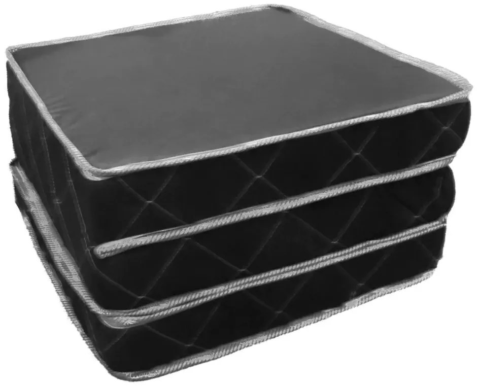 Colchonete Dobr�Vel Multifuncional 180X55X5Cm Metalass� (Cinza-claro)