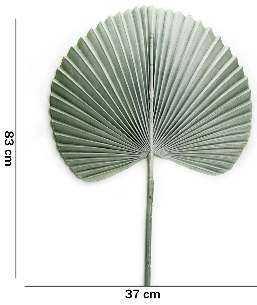 Folha Artificial de Latânia Azul 83 Cm - D'Rossi