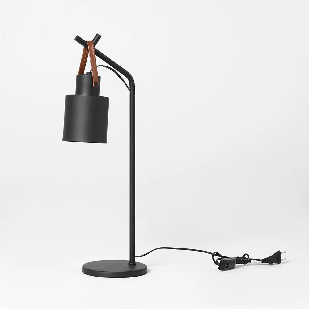 Luminária de Mesa Belt - Preto Fosco