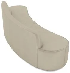 Sofá 2 Lugares para Sala de Estar Living 150cm Koane D06 Facto Pérola