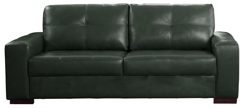 Sofá Decorativo 2 Lugares Turim 150cm Couro Verde G58 - Gran Belo